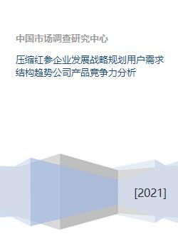 紅參企業發展戰略規劃 基于用戶需求、產品競爭力與數字化建設的多維分析